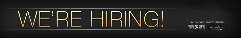 We're Hiring!