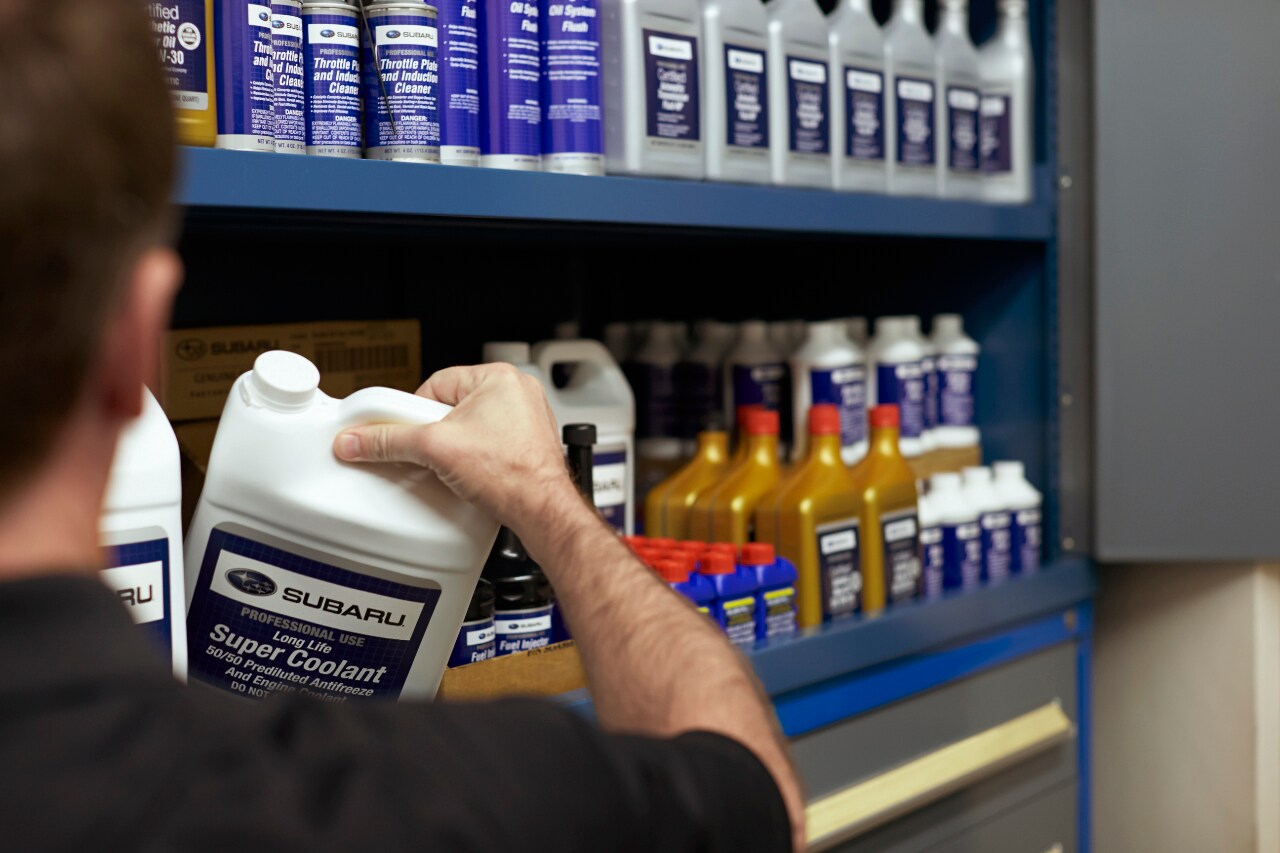 Subaru Service Fluids