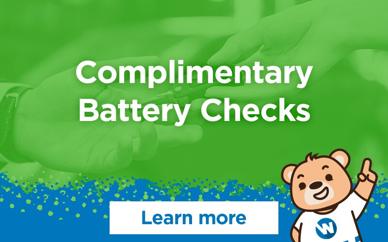 complimentary battery check