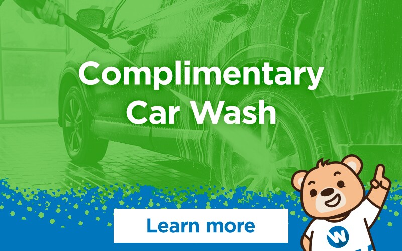 complimentary car wash