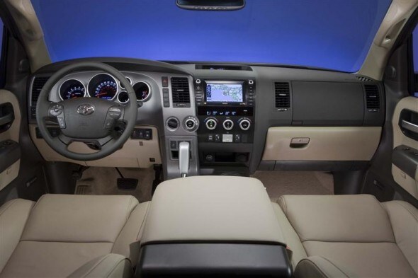 2011 Sequoia dash