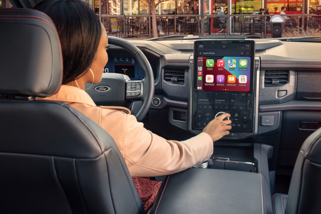Ford F-250 interior
