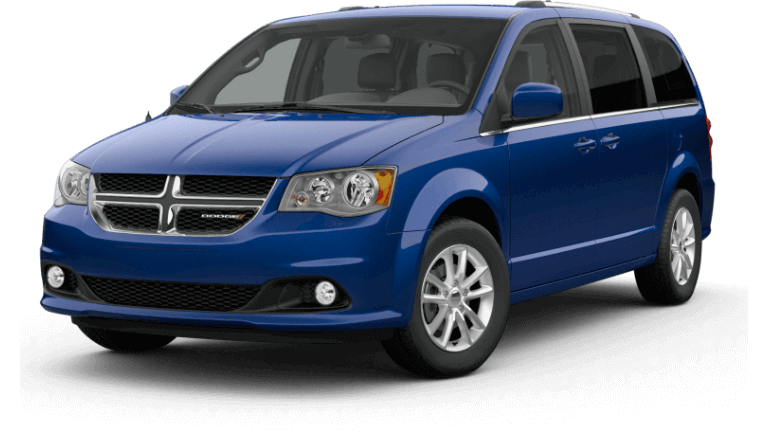 2019 Dodge Grand Caravan SXT - Indigo Blue