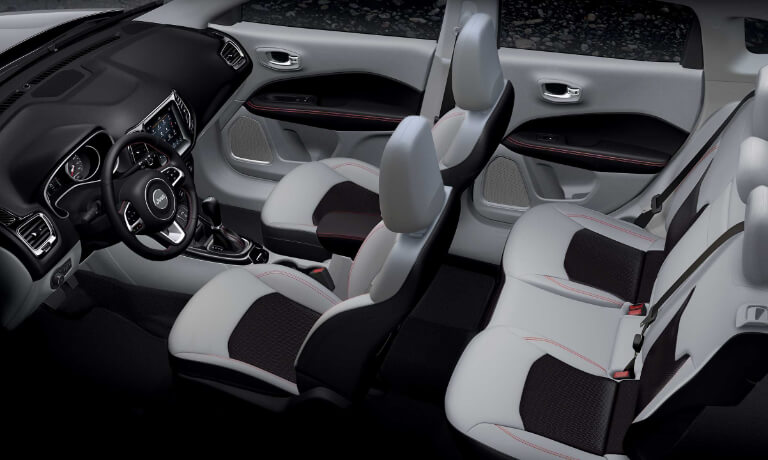 2019 Jeep Compass view of interior seating capacity
