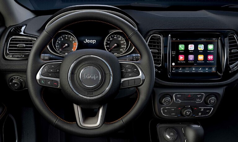 2019 Jeep Compass front interior