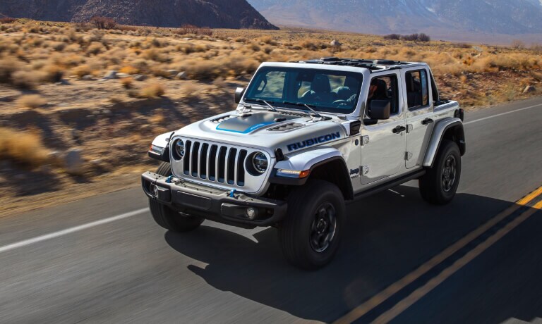 2023 Jeep Wrangler exterior desert highway