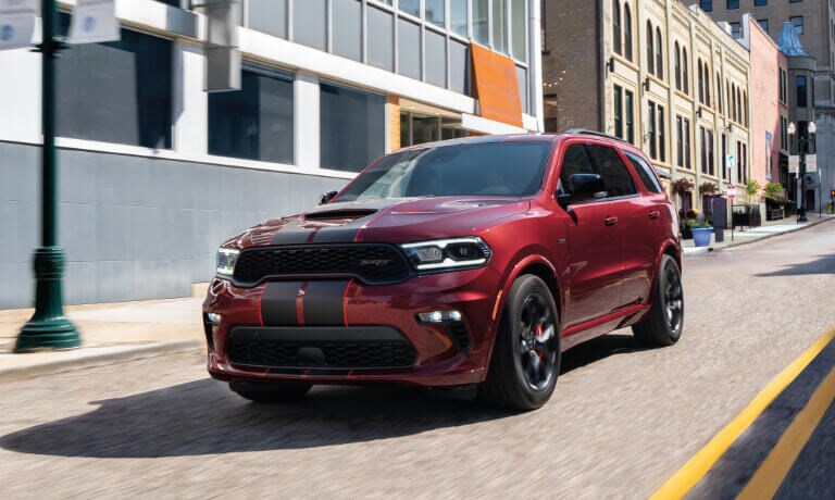 2022 Dodge Durango exterior city street