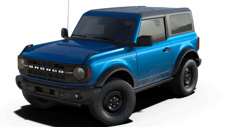 2022 Ford Bronco Black Diamond™ - Velocity Blue