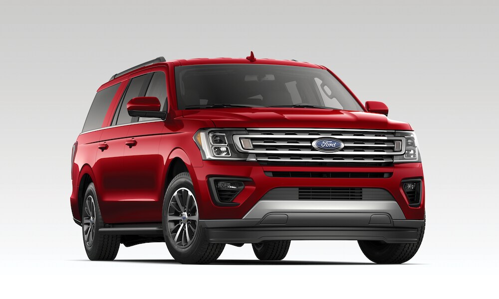 2019 Ford Expedition Limited - red
