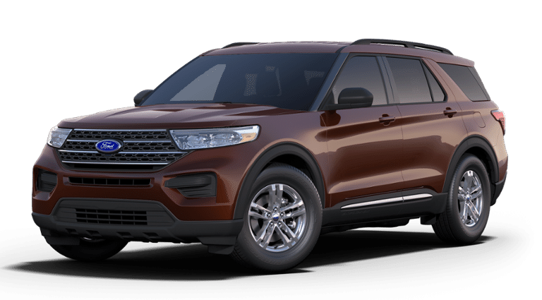 2020 Ford Explorer XLT - brown