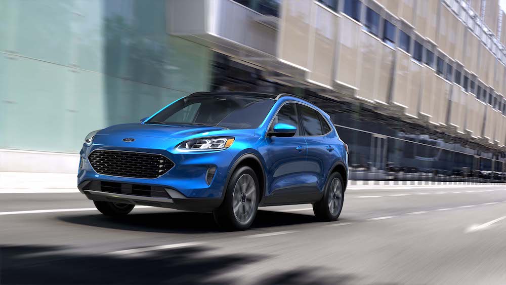 Ford Escape driving