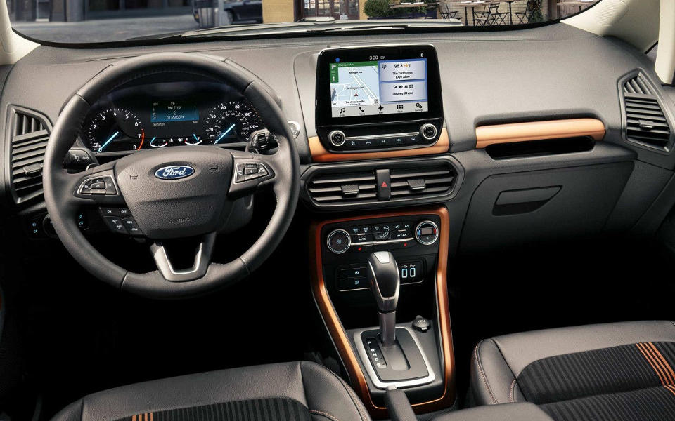 2018 Ford EcoSport Interior Design Interior of a 2018 Ford EcoSport