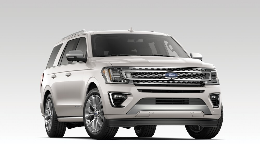 2019 Ford Expedition Platinum - white