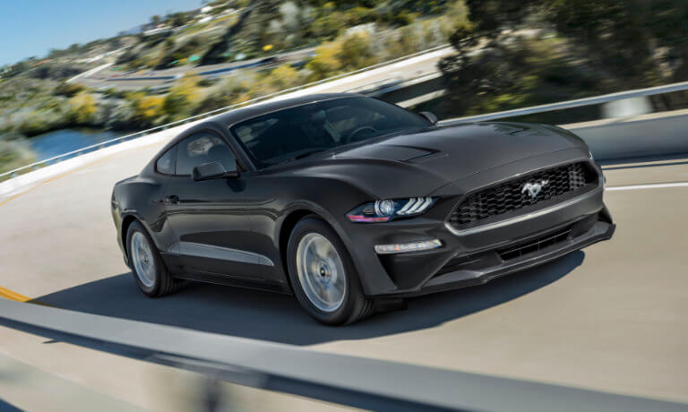 2022 Ford Mustang exterior curvy bridge