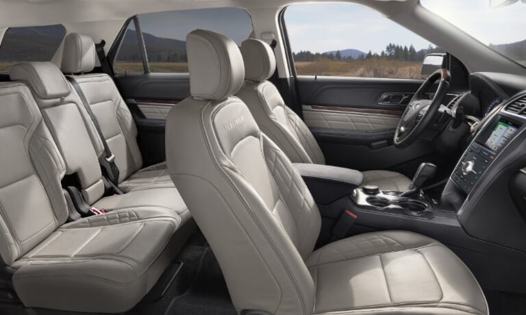 Ford Explorer interior seating