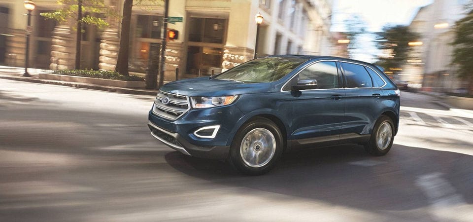 Test Drive With Us Today! 2017 Ford Edge driving face