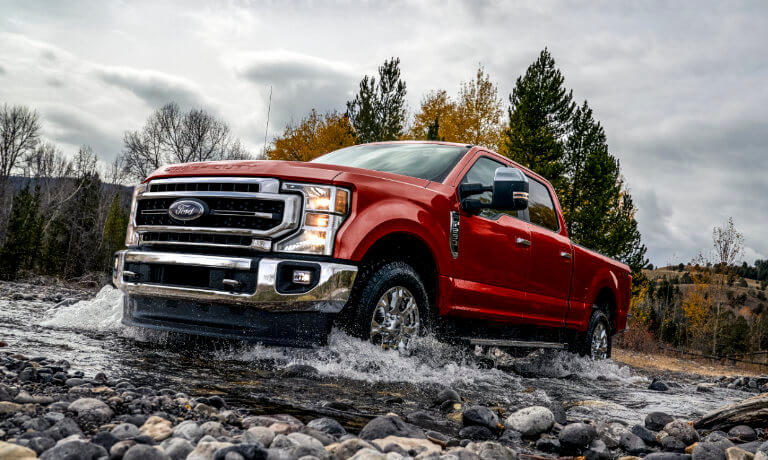 2022 Ford Super Duty exterior offroad