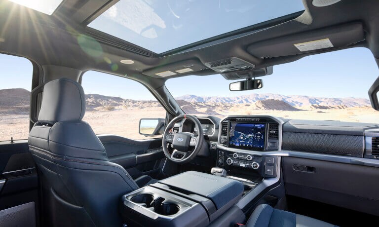 2022 Ford F-150 interior tech