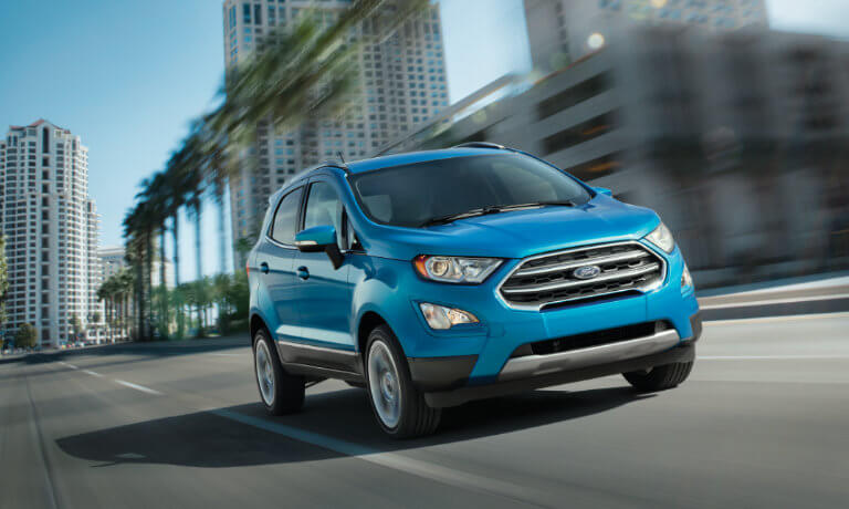 2021 Ford EcoSport Towing Capacity