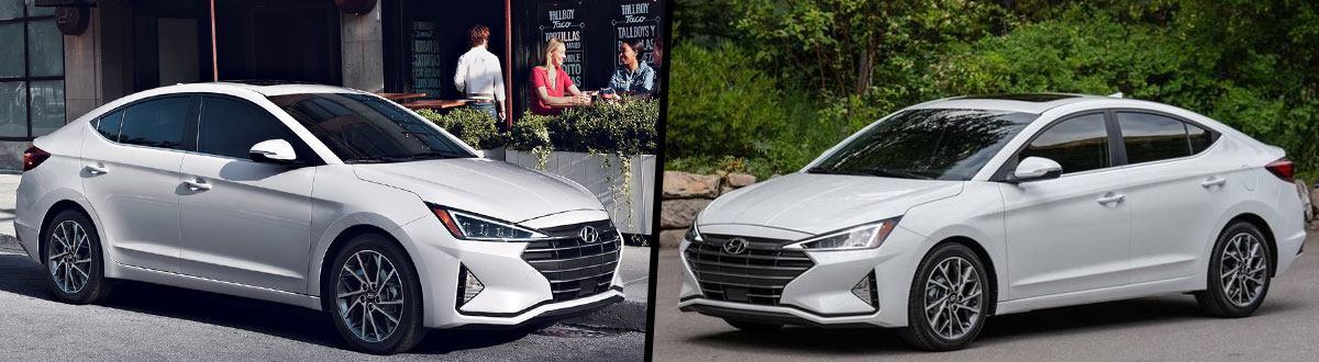 2020 Hyundai Elantra vs 2019 Hyundai Elantra