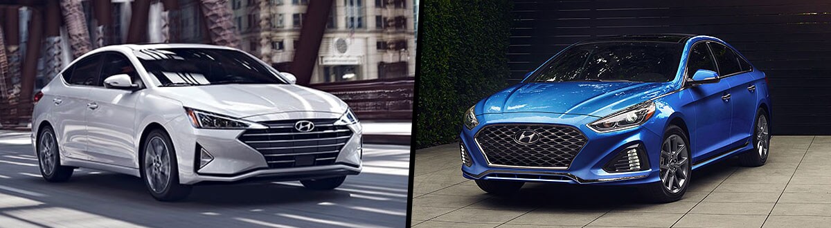 2019 Hyundai Elantra vs 2019 Hyundai Sonata