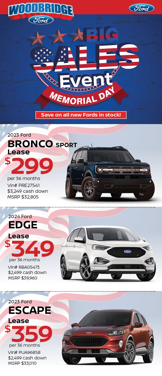New Ford Specials in Woodbridge NJ Woodbridge Ford