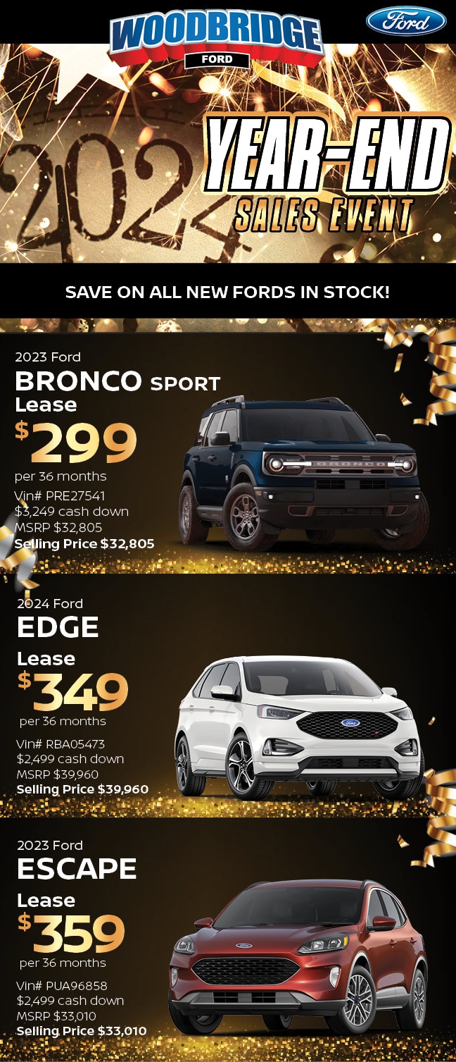 New Ford Specials in Woodbridge NJ Woodbridge Ford