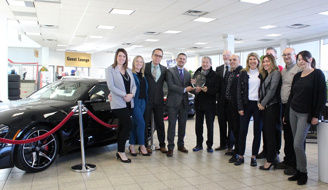 50 Year Award | Woodbridge Toyota 50 Year Award | Woodbridge Toyota
