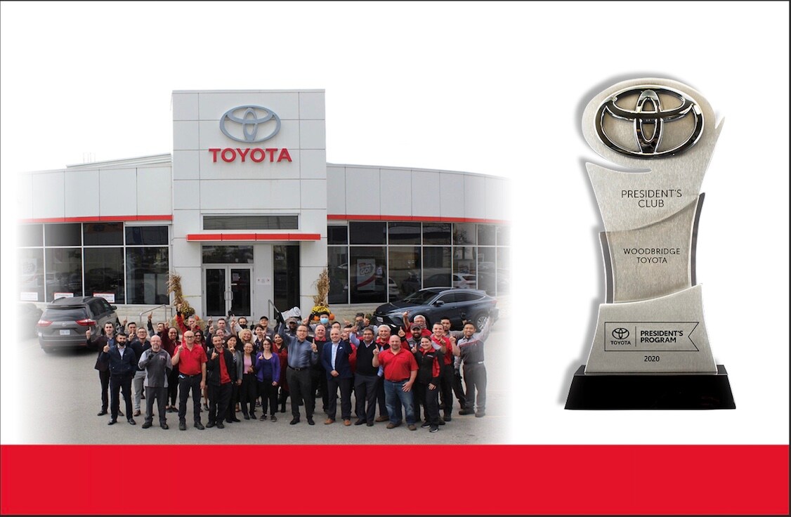 President's Club Award 2020- Woodbridge Toyota President's Club Award 2020- Woodbridge Toyota