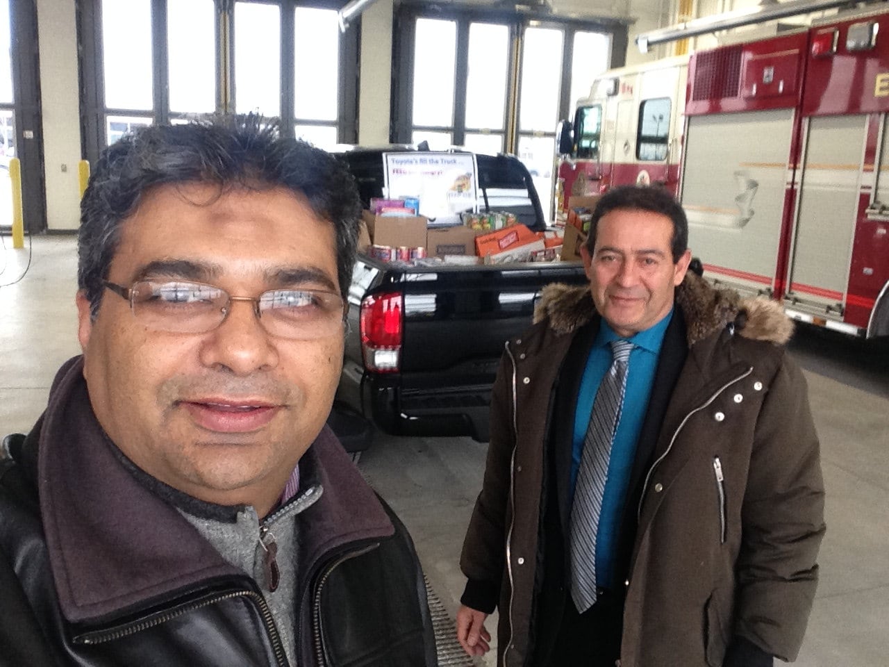 Fire Station for the Food Bank