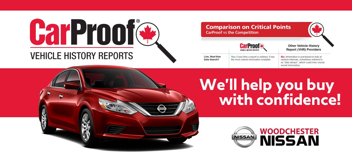 CarProof Reports - Woodchester Nissan CarProof Reports - Woodchester Nissan