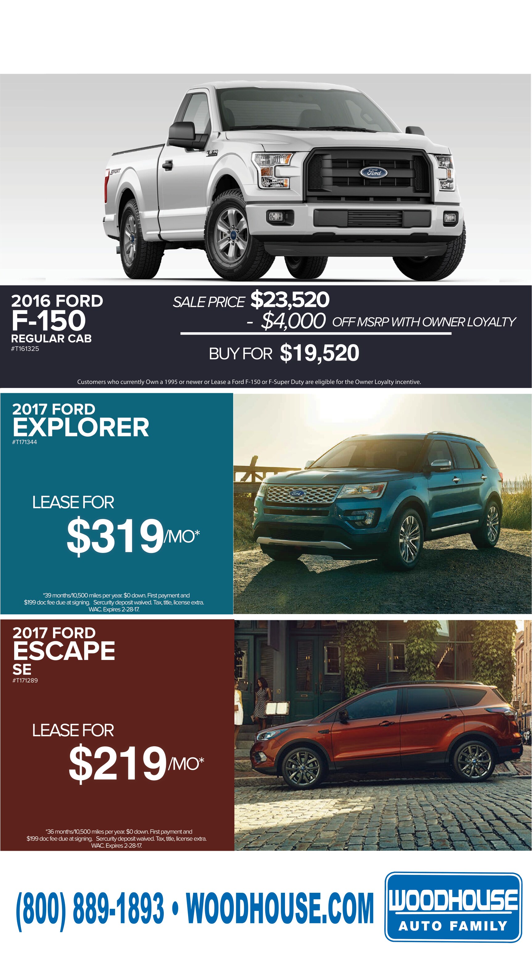 Woodhouse Ford Inc. New Ford dealership in Blair, NE 68008