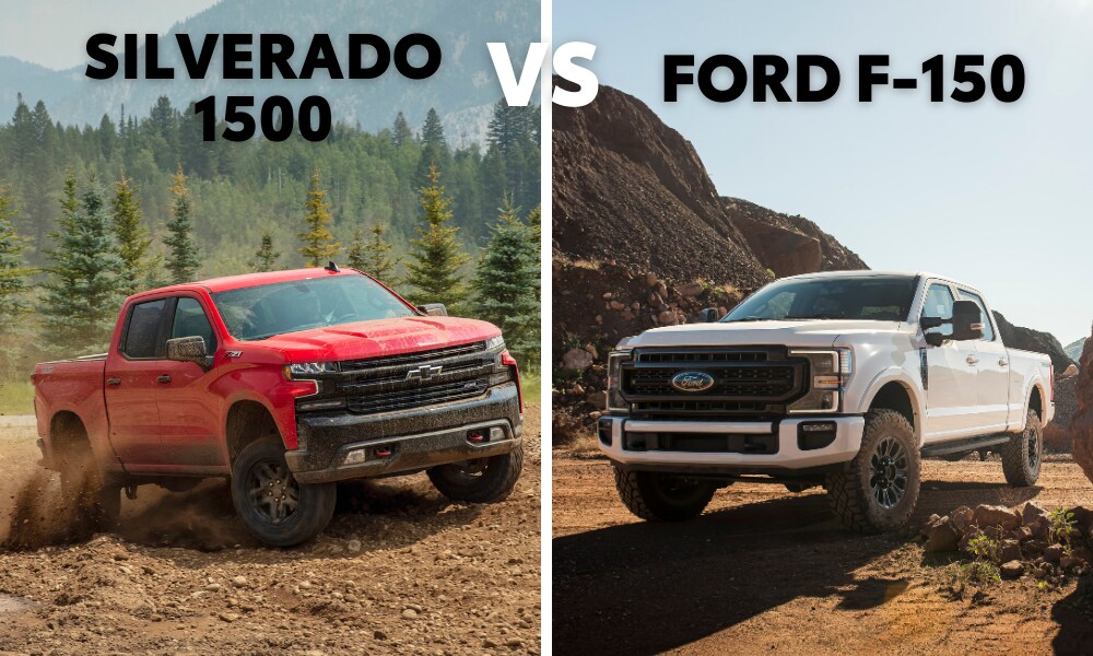 Silverado 1500 vs. Ford F-150