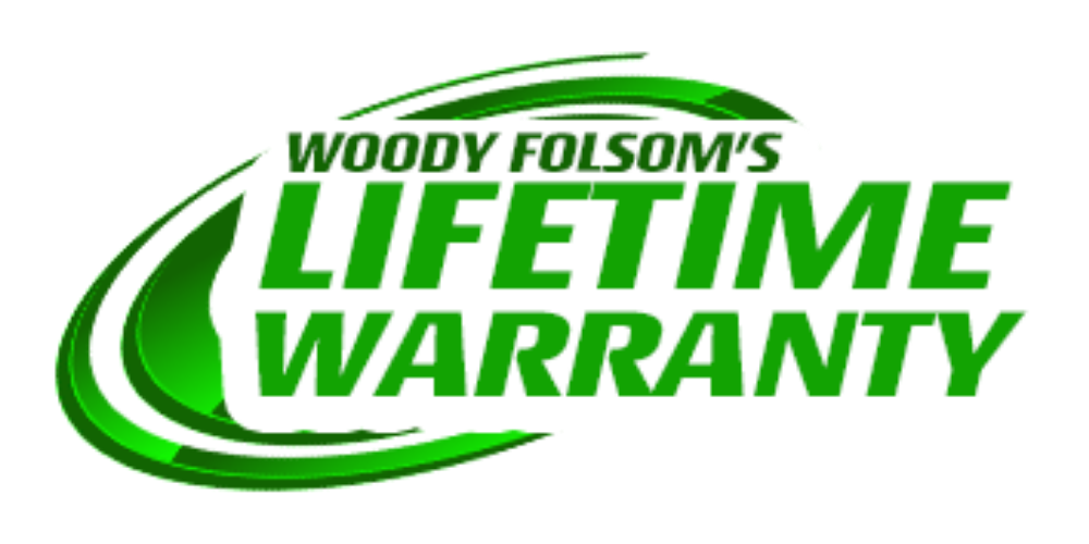Woody Folsom's Lifetime Powertrain Warranty