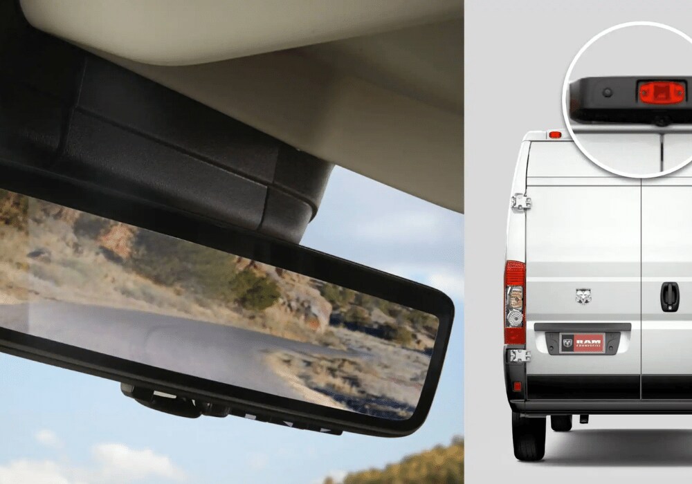 2022 Ram ProMaster Rearview