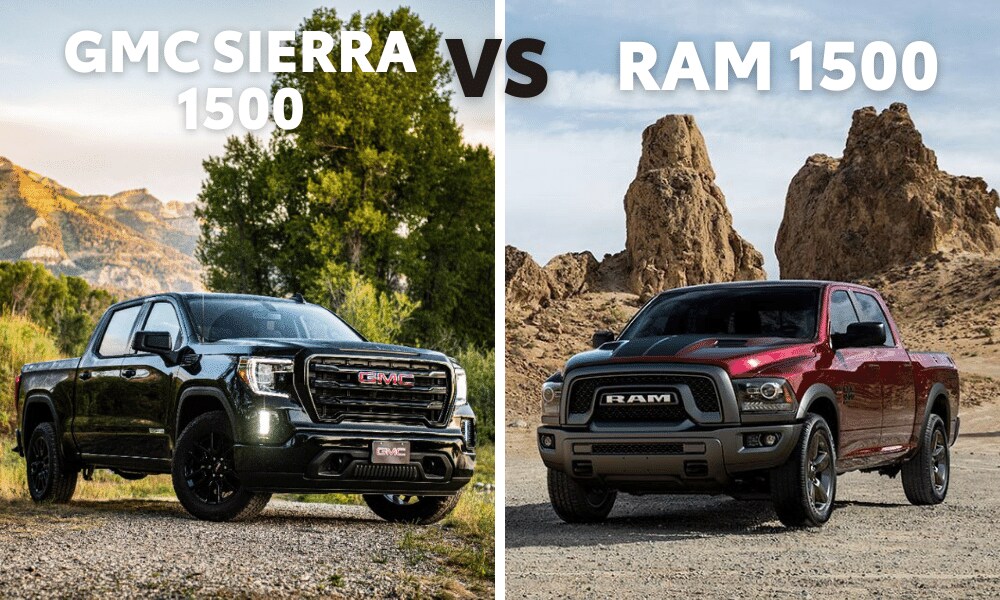 2020 Ram 1500 vs 2020 GMC Sierra 1500 Comparison in Vidalia, GA