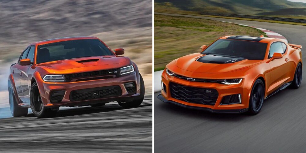Compare the 2022 Dodge Charger vs. Chevy Camaro in Vidalia, GA