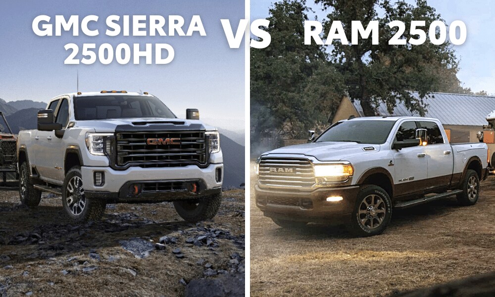 2020 Ram 2500 vs GMC Sierra 2500HD Comparison in Vidalia, GA