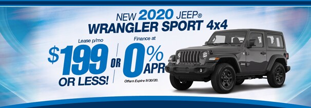 Jeep NJ Dealer Wrangler Special Offer