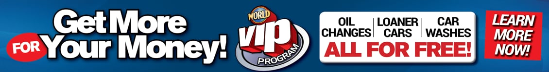 Learn More about the World VIP Program at World Jeep Chrysler Dodge Ram Shrewsbury