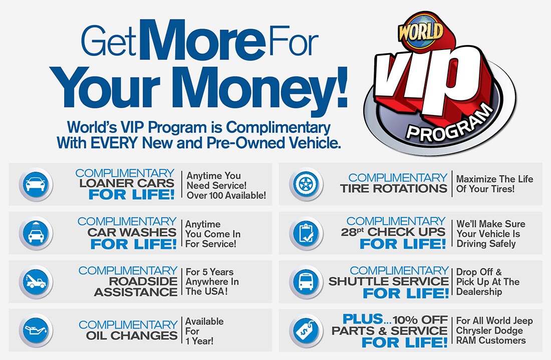 World Jeep VIP Program