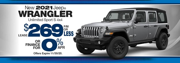 Jeep NJ Dealer Wrangler Special Offer