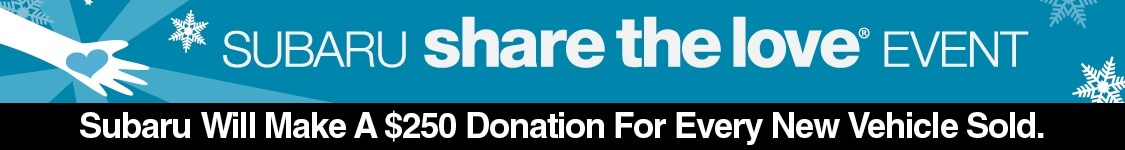 SUbaru Share the Love Event