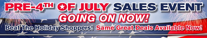 Pre-4th of July Sales Event