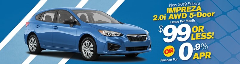 Subaru NJ Dealer Impreza Special Offer