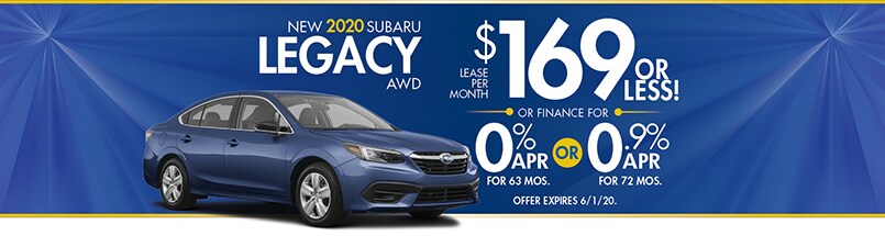 Subaru NJ Dealer Legacy Special Offer