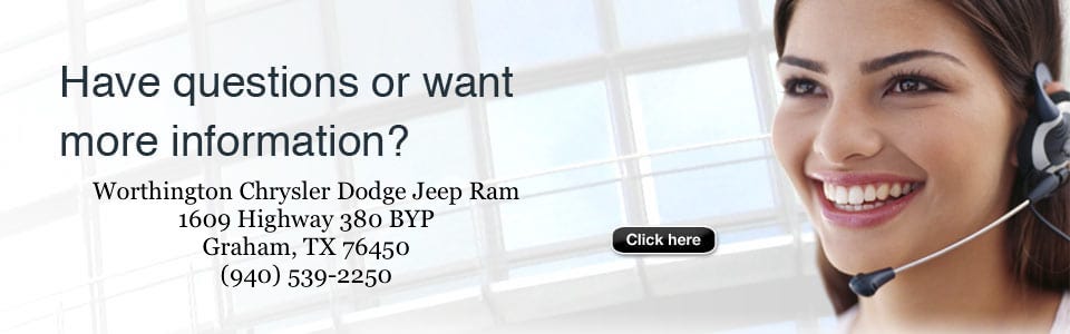 Contact Chrysler Dodge Jeep Ram Dealer Serving Abilene TX Contact Ram Dealer Near Abilene
TX