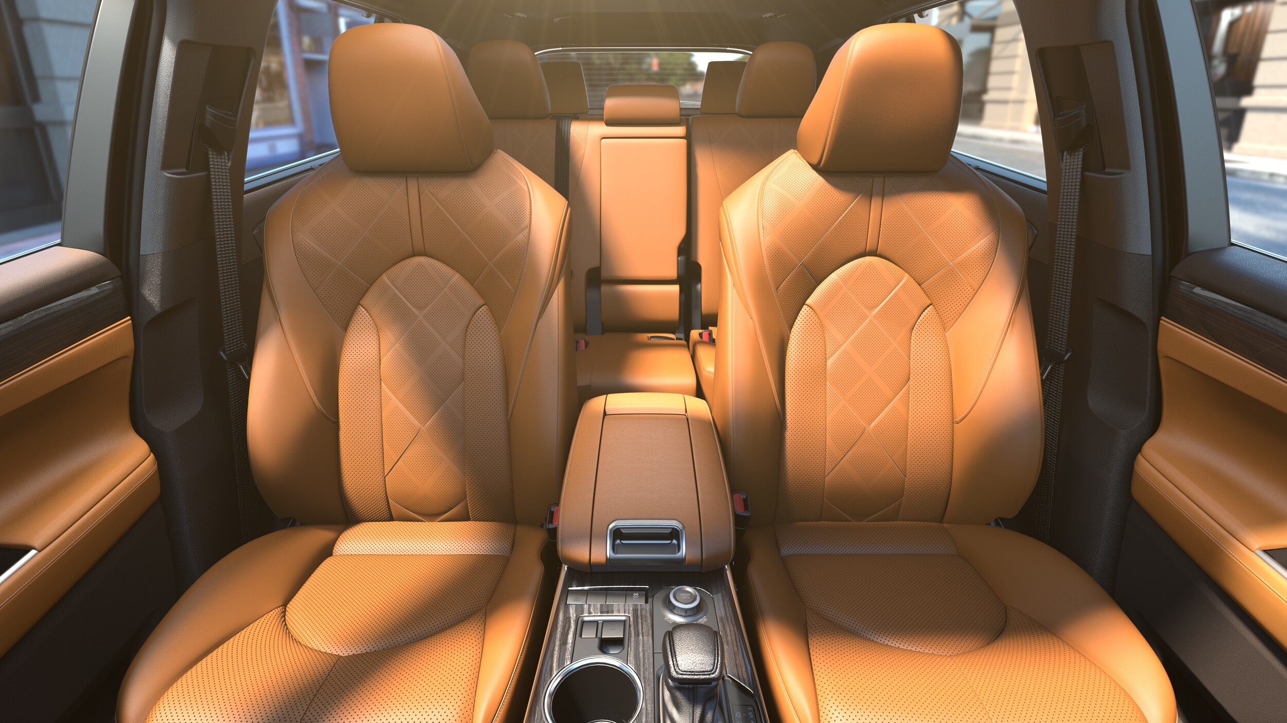 New Toyota Highlander interior New Toyota Highlander interior