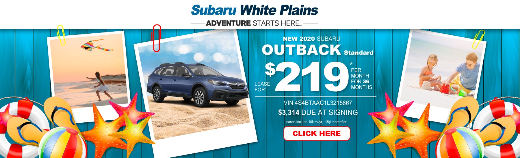 Subaru Outback Lease Image
