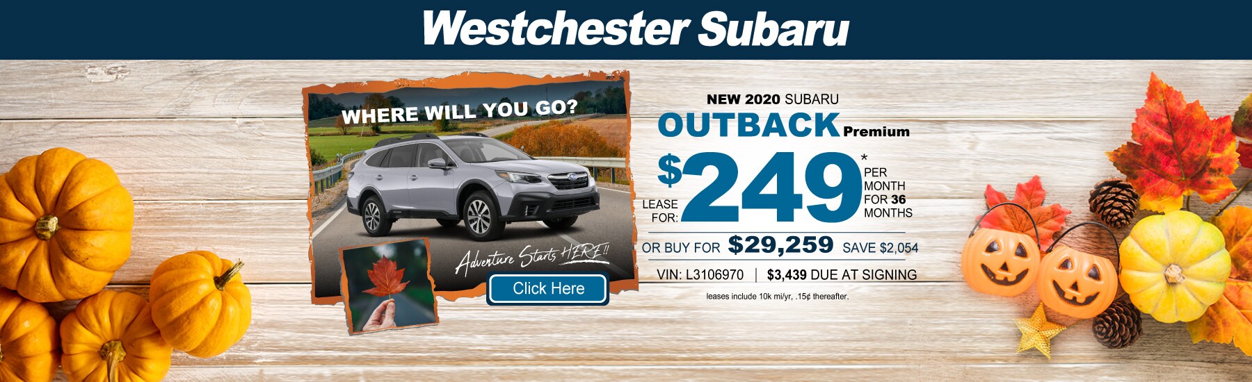 Subaru Outback Lease Image